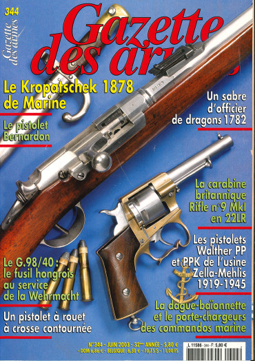 NUMERO GAZETTE DES ARMES 344