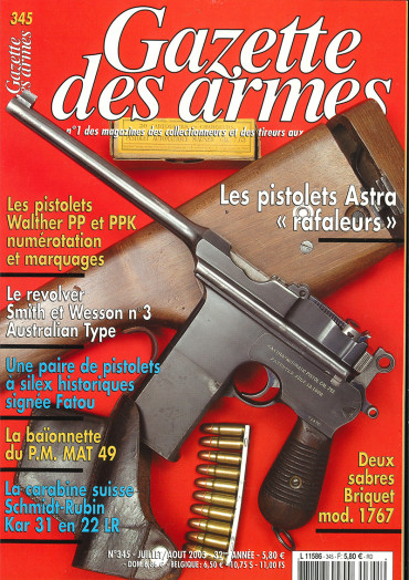 NUMERO GAZETTE DES ARMES 345
