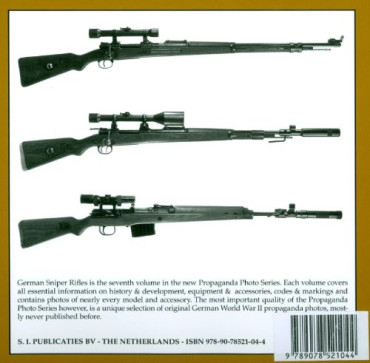 GERMAN SNIPER RIFLES (The Propaganda Photo Series)