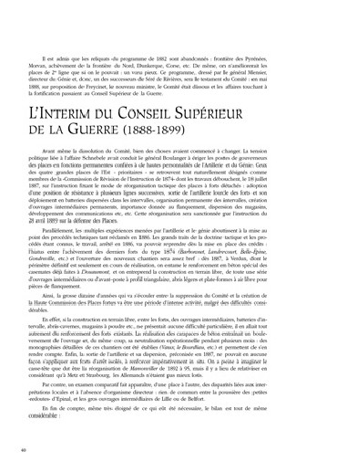 LA BARRIERE DE FER - L'ARCHITECTURE DES FORTS DU GENERAL SERE DE RIVIERE (1872-1914)