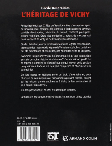 L' HÉRITAGE DE VICHY