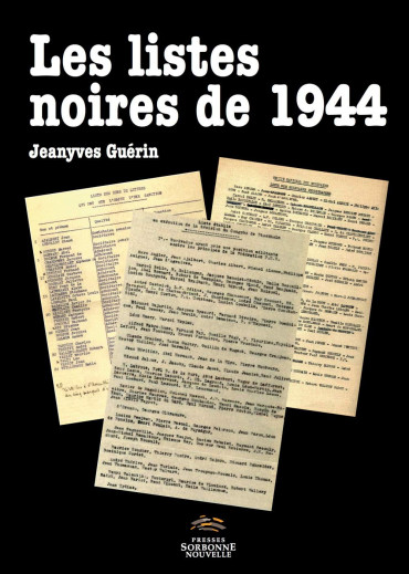 LES LISTES NOIRES DE 1944