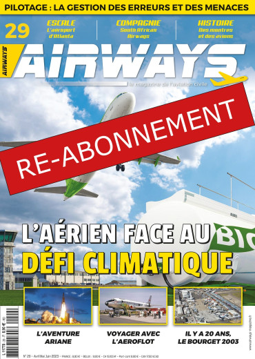 Réabonnement AIRWAYS 1 an France