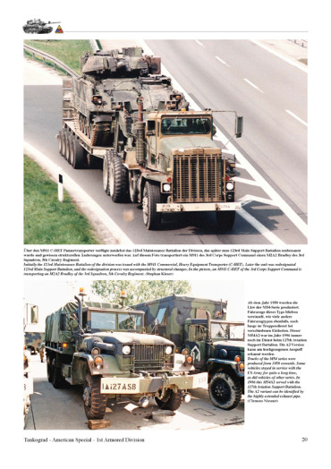 1st ARMORED DIVISION TANKOGRAD - AMERICAN SPECIAL N° 3019