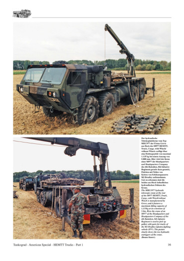 HEMTT Part 1 TANKOGRAD - AMERICAN SPECIAL N° 3035
