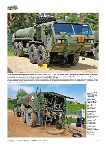 HEMTT Part 2 TANKOGRAD - AMERICAN SPECIAL N° 3036