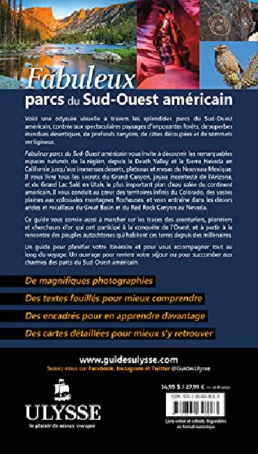 FABULEUX PARCS DU SUD-OUEST AMÉRICAIN