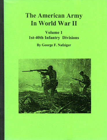 THE AMERICAN ARMY IN WORLD WAR II VOLUME 1