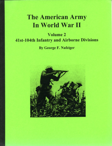 THE AMERICAN ARMY IN WORLD WAR II VOLUME 2