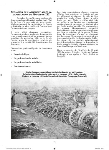 LES REMINGTON ROLLING BLOCK DANS L'ARMÉE FRANÇAISE