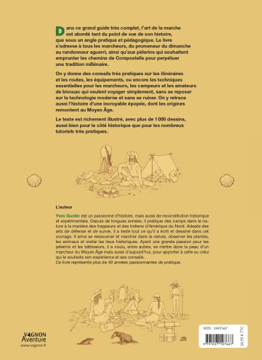 L'art de la marche : le guide du pèlerin en 1000 dessins
