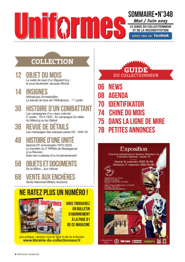 UNIFORMES 348 -MAI JUIN 2023