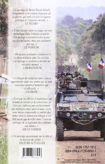L'ETHIQUE DU SOLDAT FRANCAIS - 3e EDITION