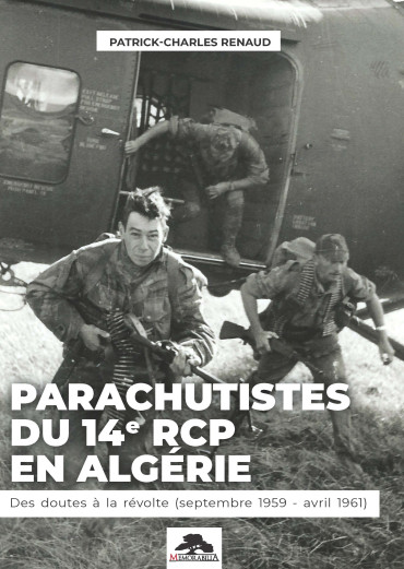 PARACHUTISTES DU 14e RCP EN ALGERIE