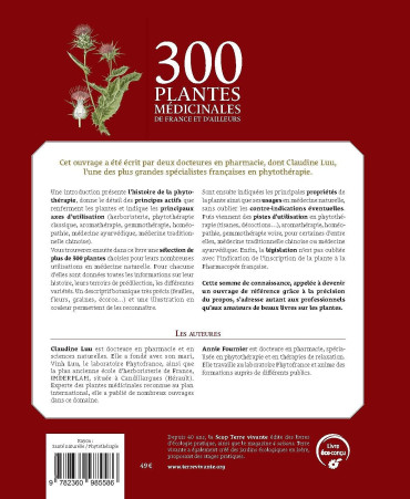 300 PLANTES MÉDICINALES DE FRANCE ET D'AILLEURS