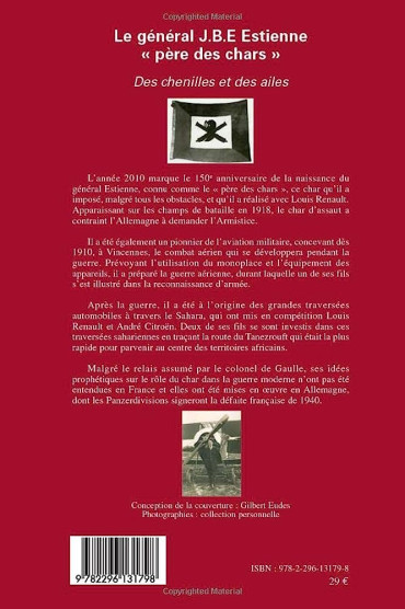 LE GÉNÉRAL J.B.E ESTIENNE "PÈRE DES CHARS"
