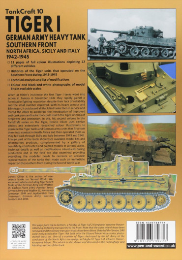 TIGER I GERMAN ARMY HEAVY TANK SOUTHERN FRONT - TANK CRAFT