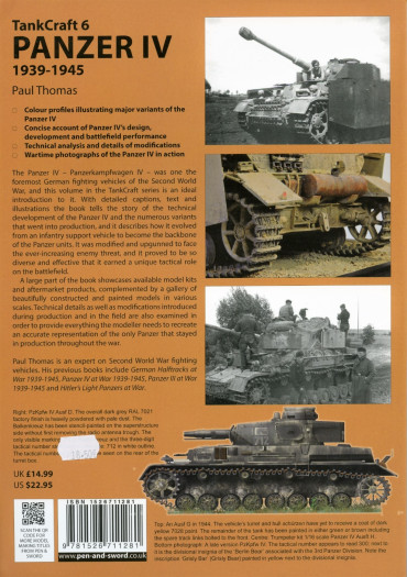 PANZER IV 1939-1945 - TANK CRAFT