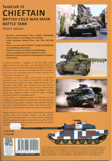 CHIEFTAIN BRITISH COLD WAR MAIN BATTLE TANK - TANK CRAFT