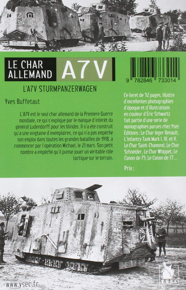 LE CHAR ALLEMAND A7V