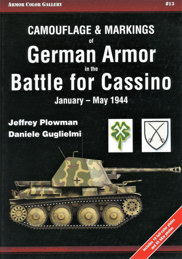 CAMOUFLAGE & MARKINGS OF GERMAN ARMOR IN THE BATTLE OF CASSINO