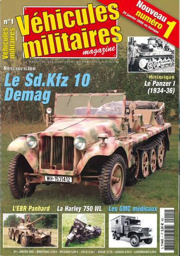 VEHICULES MILITAIRES N°1 *DERNIER EXEMPLAIRE DISPONIBLE*
