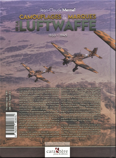 CAMOUFLAGES ET MARQUES DE LA LUFTWAFFE 1933-1945