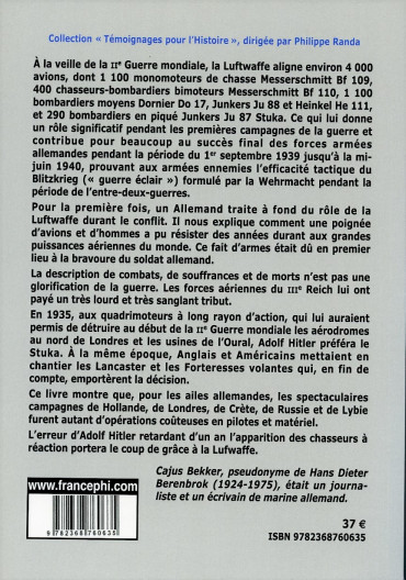 ALTITUDE 4000 - JOURNAL DE GUERRE DE LA LUFTWAFFE
