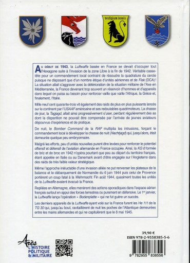 LA LUFTWAFFE EN FRANCE 1939-1945 TOME 2 - Le temps des épreuves et des défaites