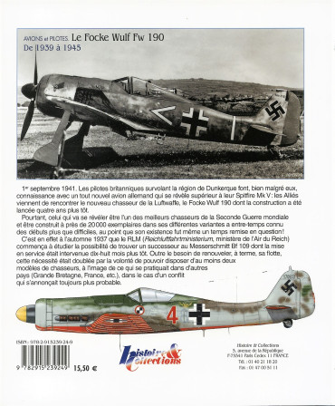 FOCKE-WULF 190 : de 1939 à 1945
