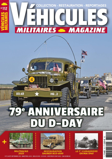 VEHICULES MILITAIRES N°112 AOUT SEPTEMBRE 2023