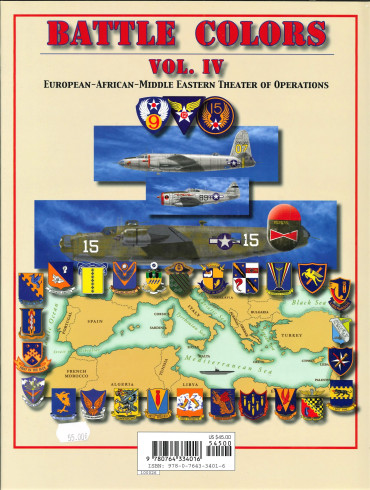 BATTLE COLORS 4 : INSIGNIA AND AIRCRAFT MARKINGS OF THE U.S. ARMY AIR FORCE IN WWII