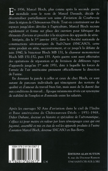 CEUX DE L'USINE D'AVIATION BLOCH