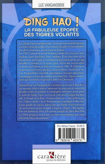 DING HAO - LA FABULEUSE ÉPOPÉE DES TIGRES VOLANTS