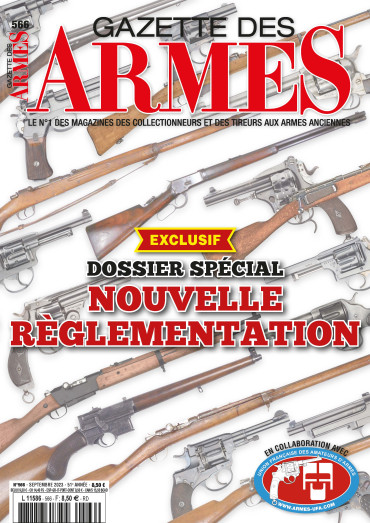 GAZETTE DES ARMES N°566 - SEPTEMBRE 2023