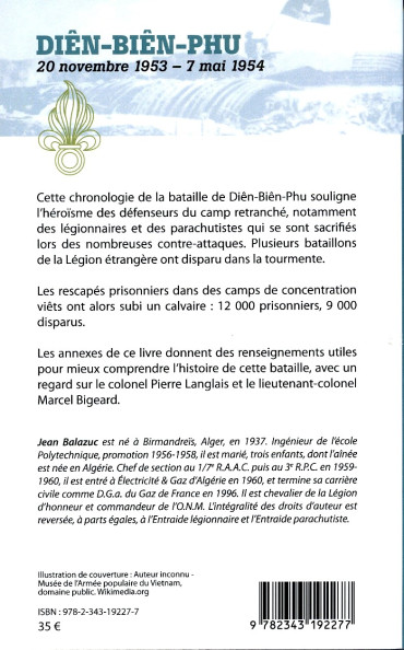 DIEN-BIEN-PHU: 20 NOVEMBRE 1953 - 7 MAI 1954