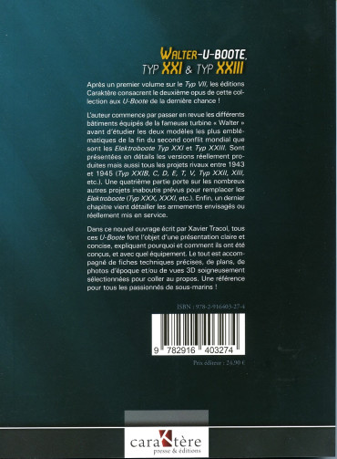 WALTER U-BOOTE, TYP XXI & TYP XXIII