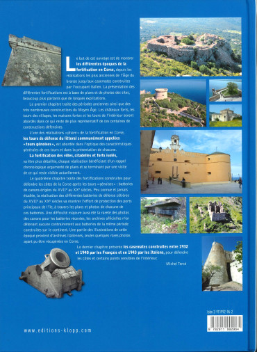 LA CORSE FORTIFIÉE : DE LA PRÉHISTOIRE À NOS JOURS