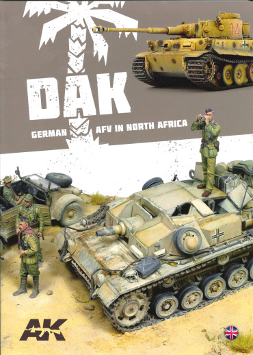 DAK GERMAN AFV IN NORTH AFRICA