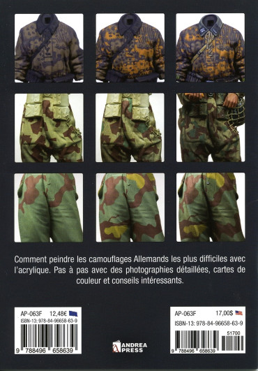 CAMOUFLAGES ALLEMANDS : LE GUIDE COMPLET DE PEINTURE ACRYLIQUE