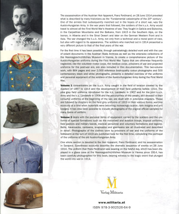 THE AUSTRO-HUNGARIAN ARMY IN THE FIRST WORLD WAR - COFFRET DEUX LIVRES