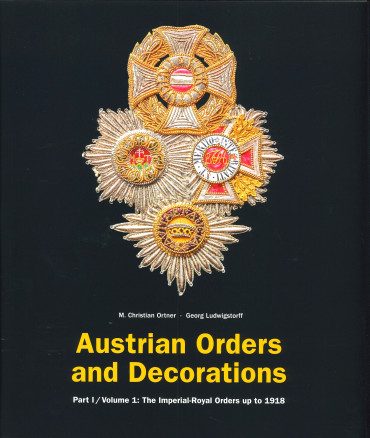 AUSTRIAN ORDERS AND DECORATIONS - PART I COFFRET DEUX VOLUMES