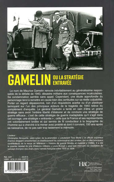 GAMELIN OU LA STRATÉGIE ENTRAVÉE