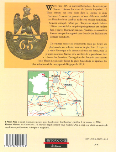 WAVRE ET LE COMBAT DE NAMUR 18-21 JUIN 1815