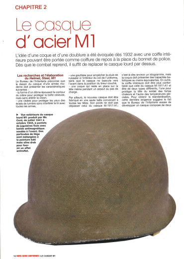 HS UNIFORMES N° 33 - LE CASQUE AMERICAIN M1