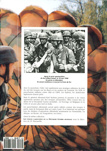 HS UNIFORMES N° 2 - LES PARACHUTISTES ALLEMANDS 1937-1945