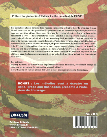LE GRAND RECUEIL DES CHANTS PARACHUTISTES