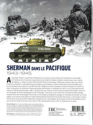 Sherman dans le Pacifique 1943-1945