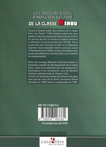 Les croiseurs russes de la classe Kirov à propulsion nucleaire
