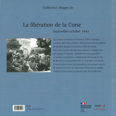 La libération de la corse - Septembre-octobre 1943